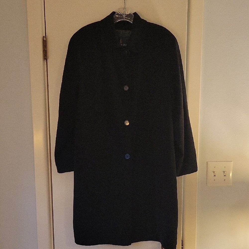 London Fog Classic Black Women's Coat